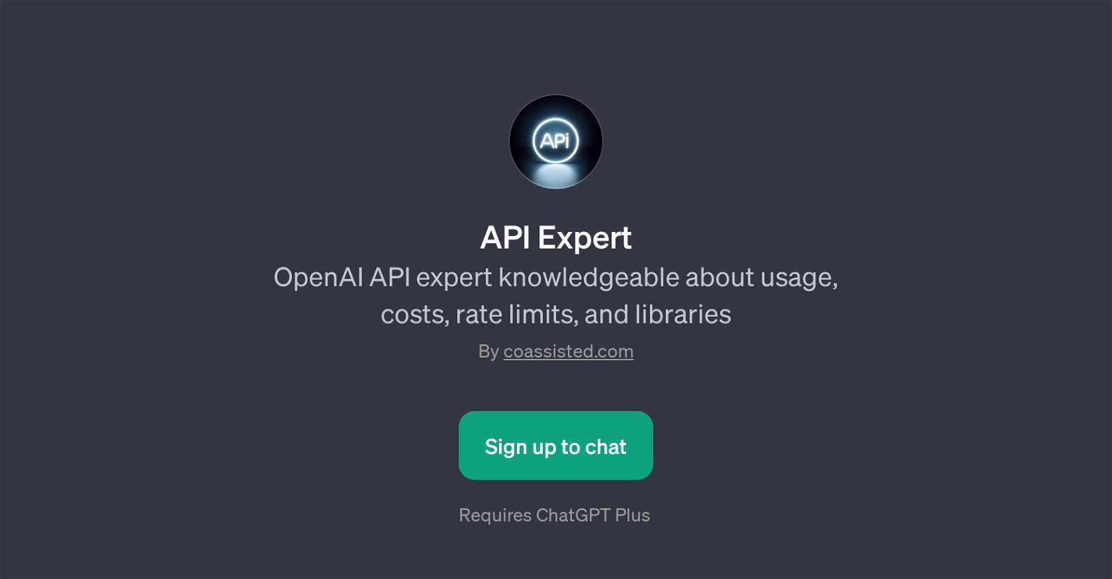 API Expert website