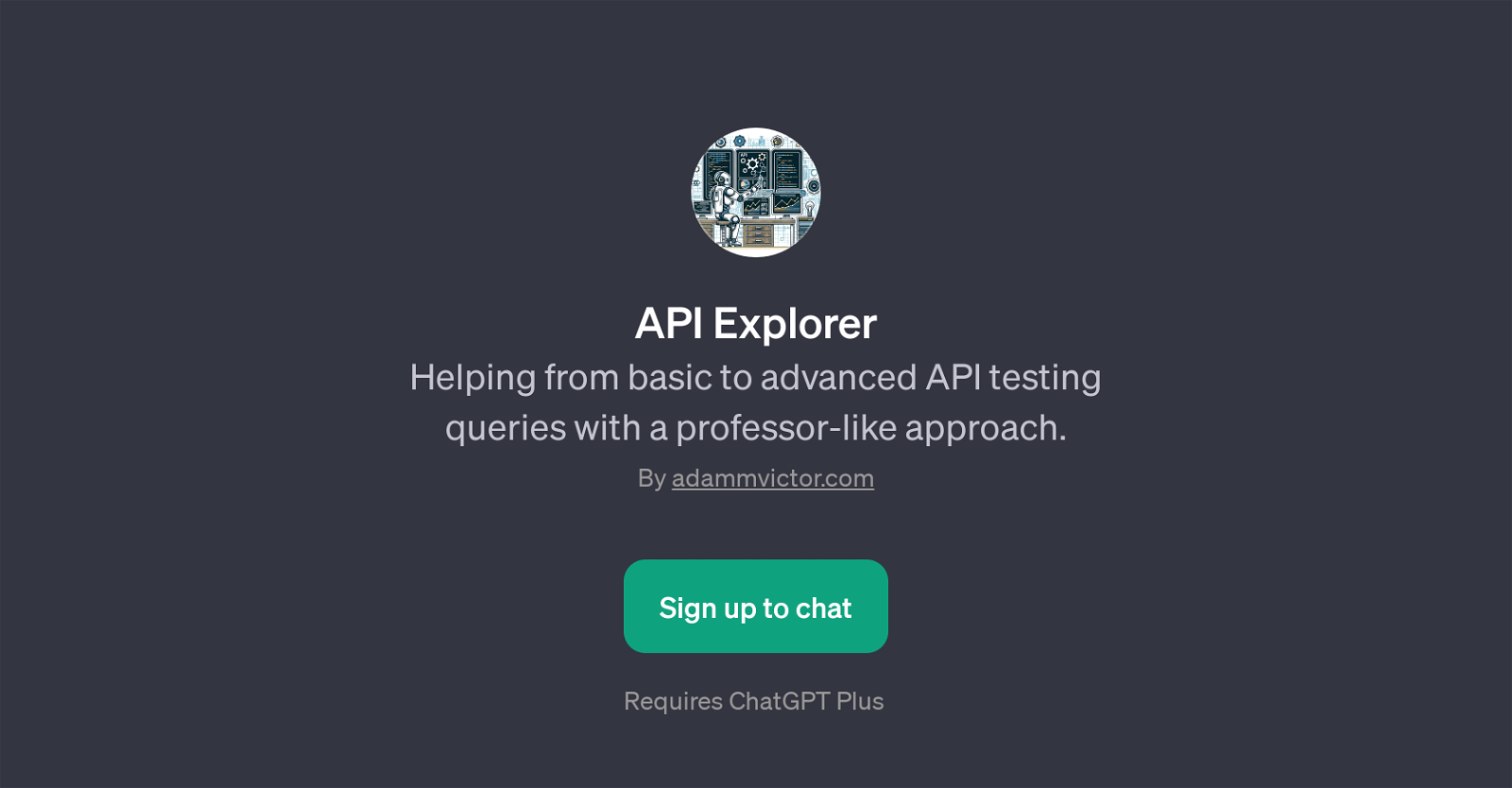 API Explorer website