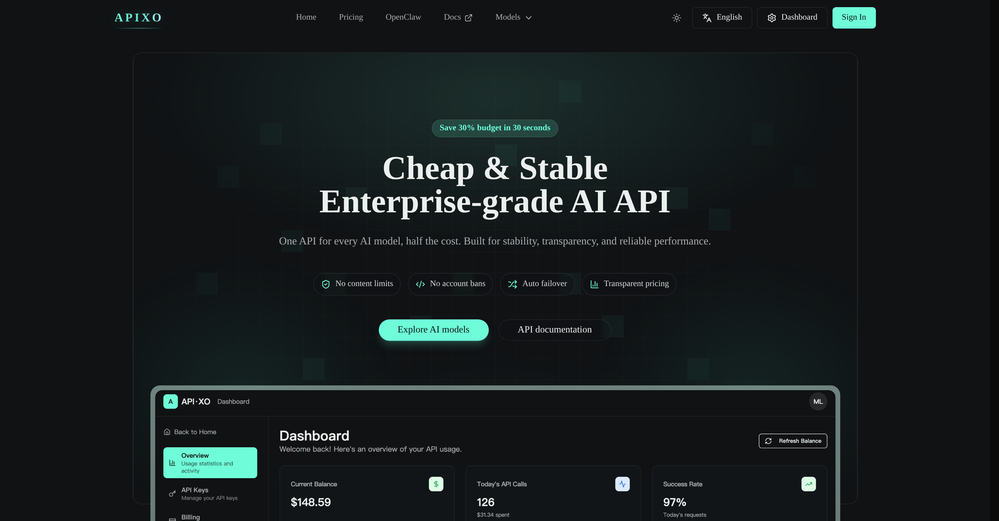 APIXO website