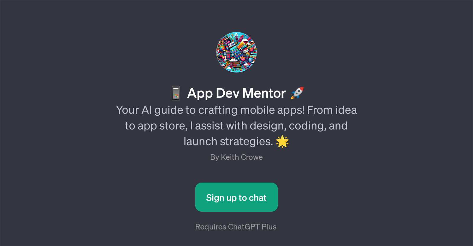 App Dev Mentor website