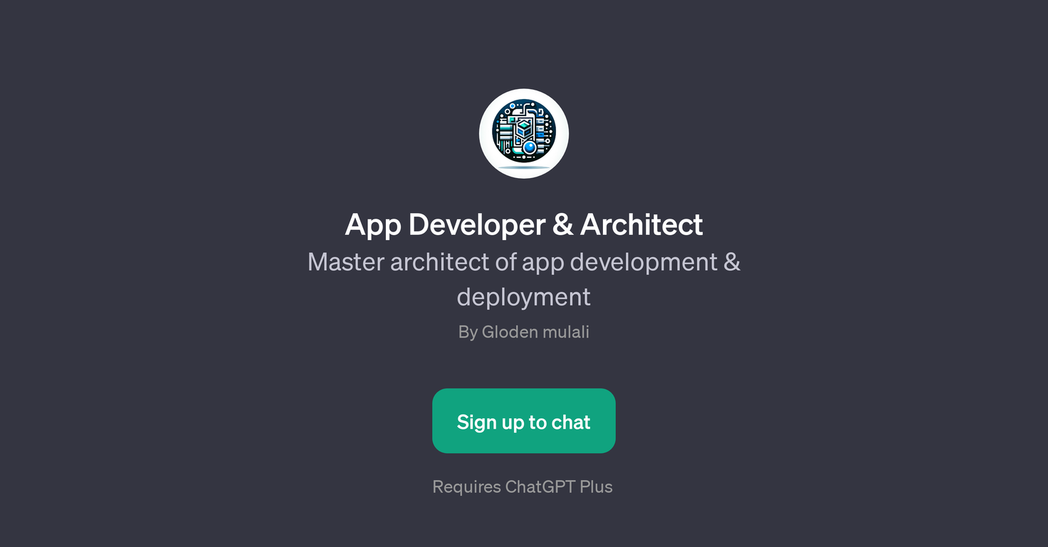 App Developer & Architect website