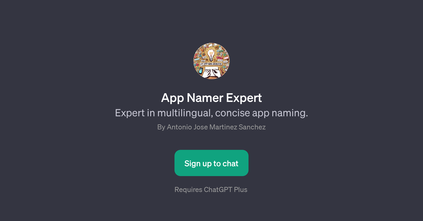 App Namer Expert website