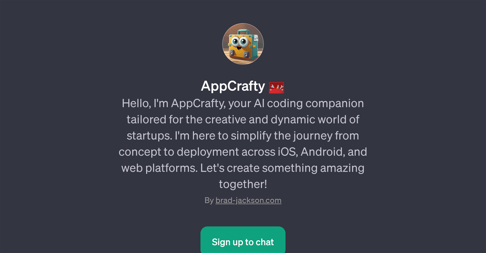 AppCrafty website