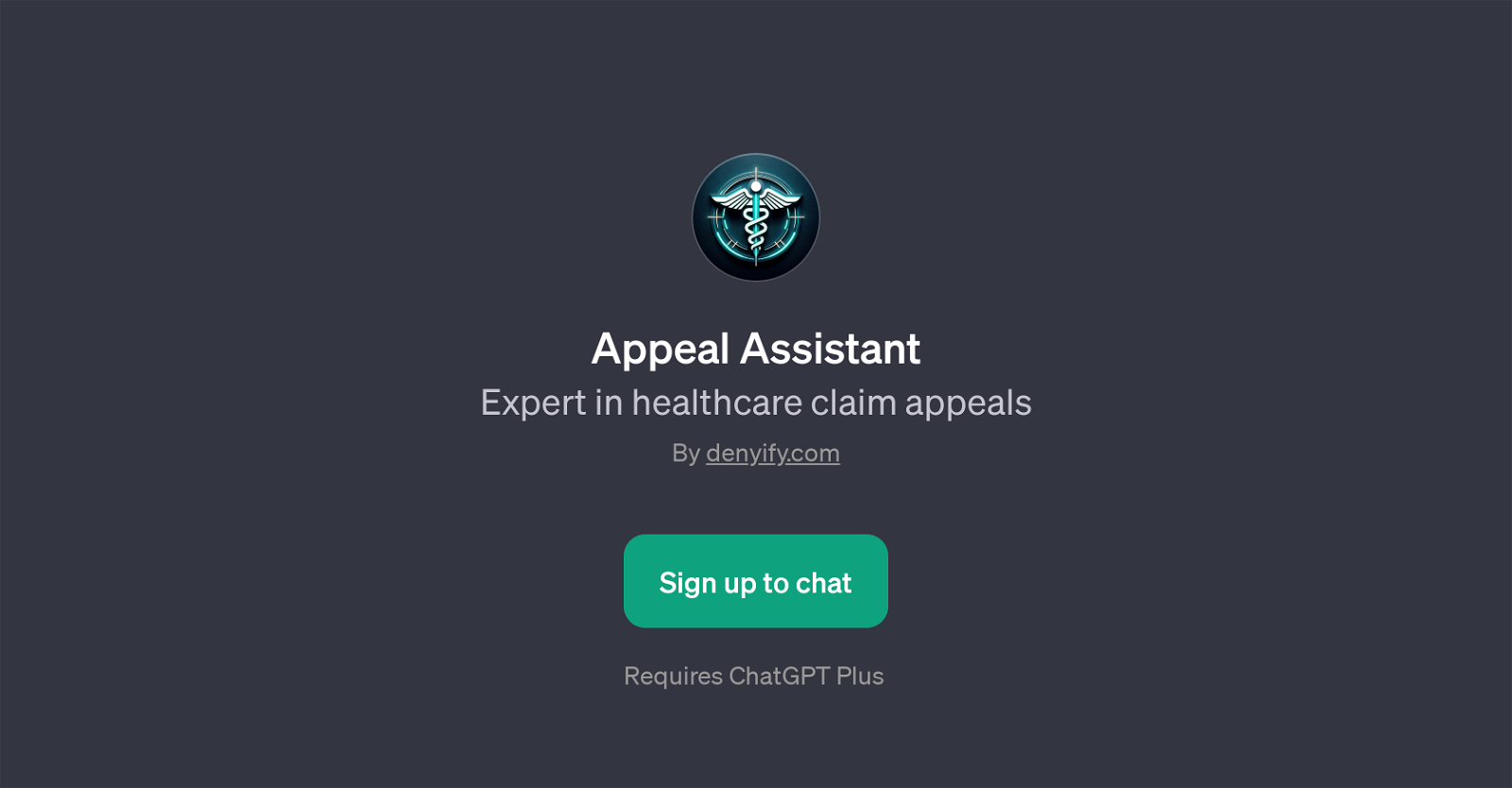 Appeal Assistant website