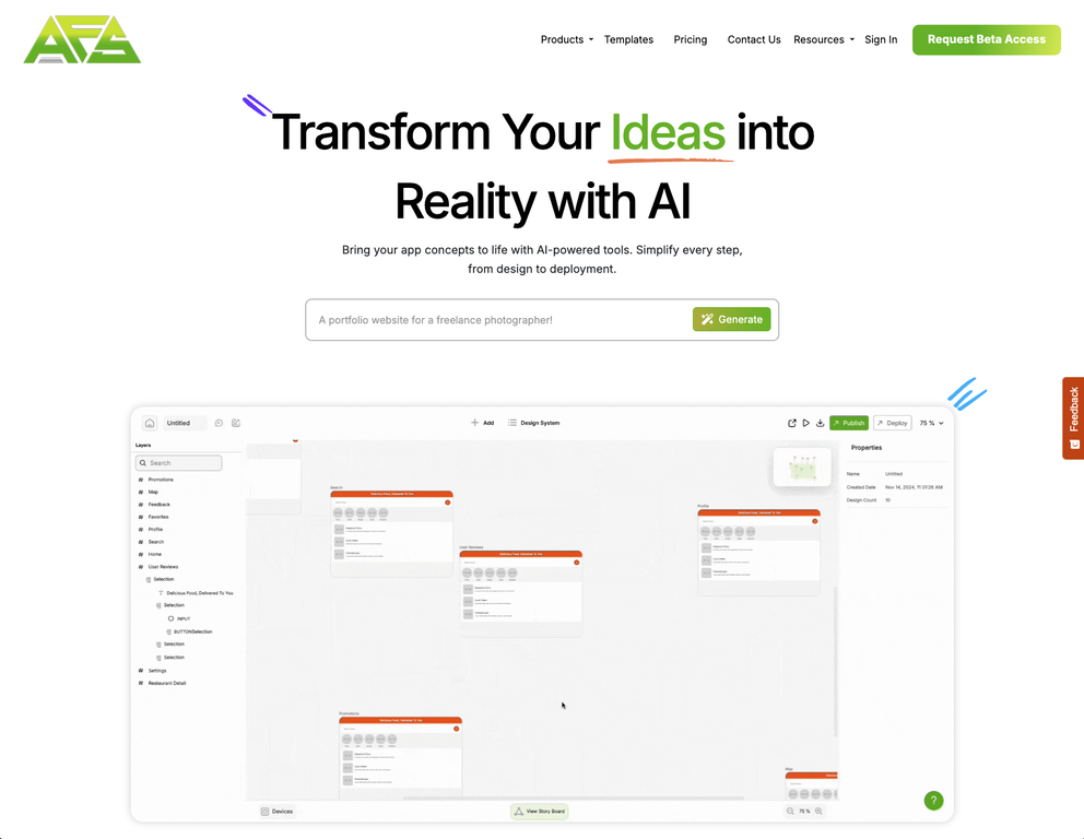 AppForceStudio website