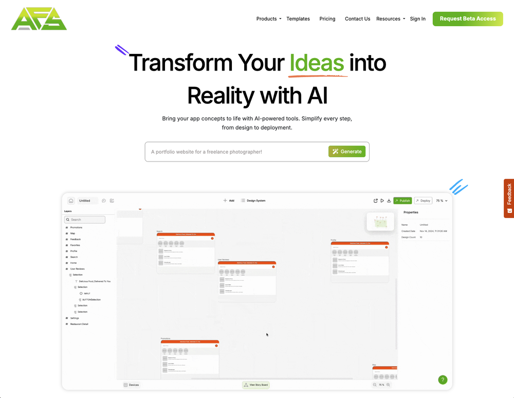AppForceStudio website