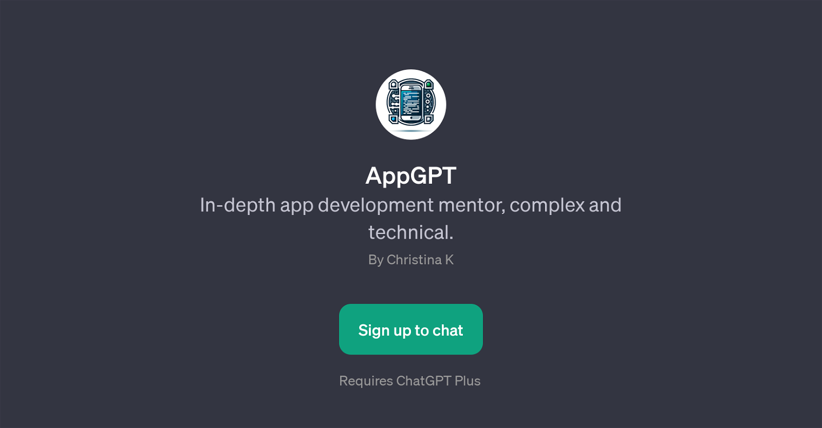 AppGPT website
