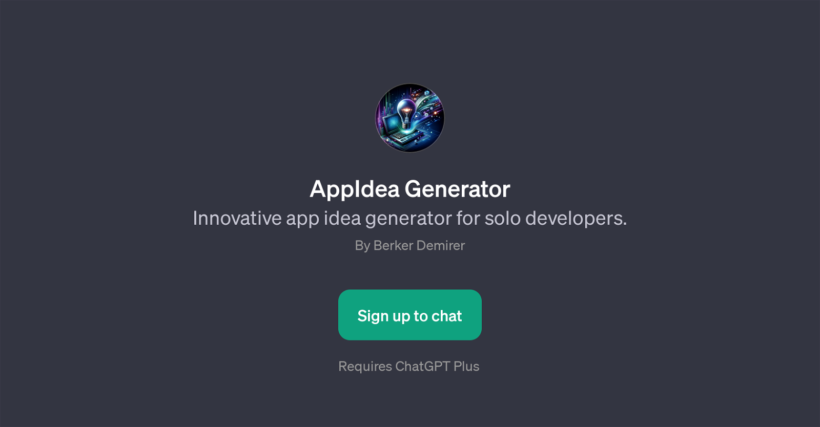 AppIdea Generator website