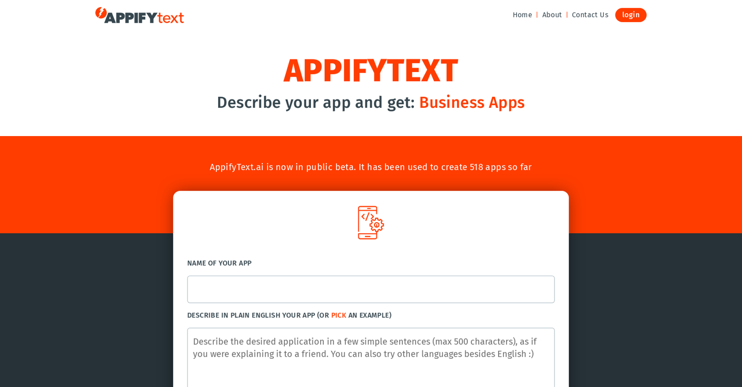 AppifyText website