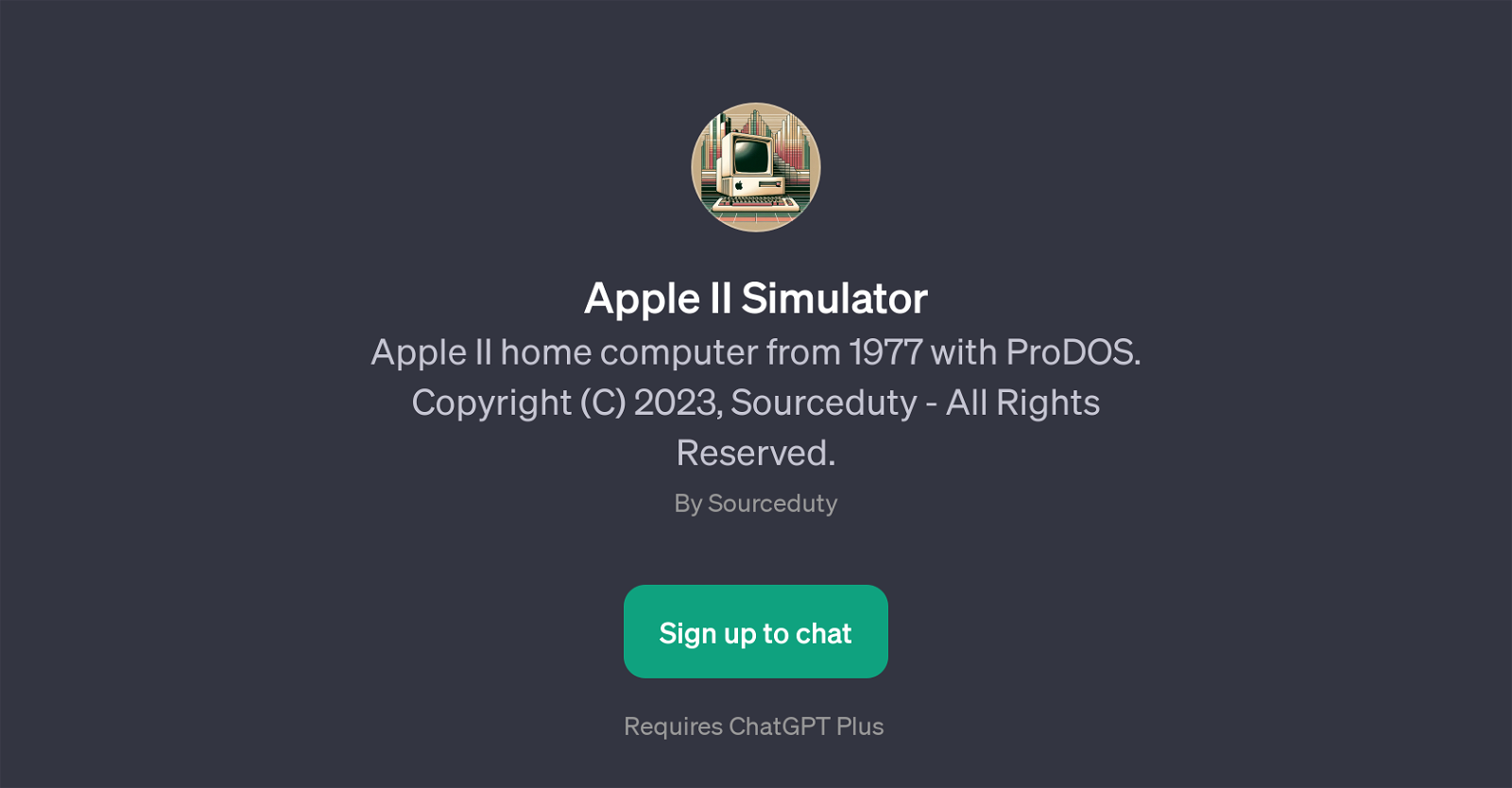 Apple II Simulator website