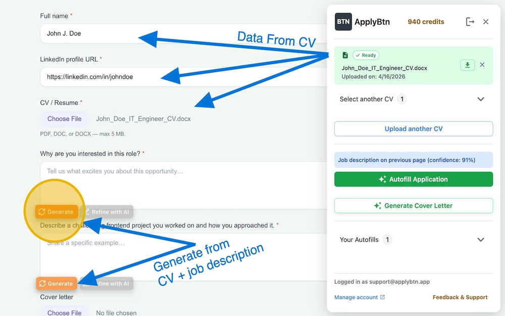 ApplyBtn website