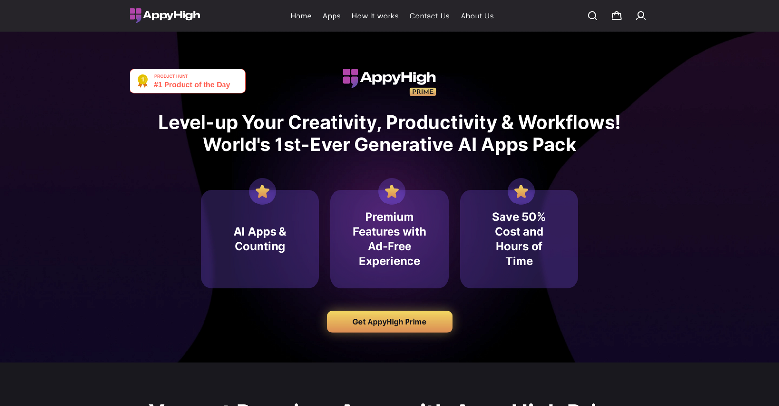 AppyHigh website