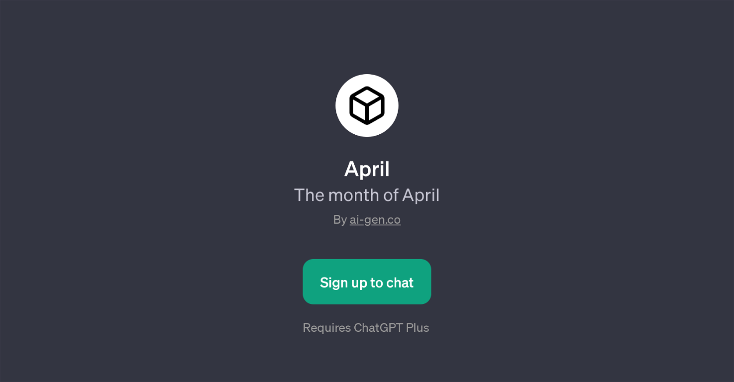 April website