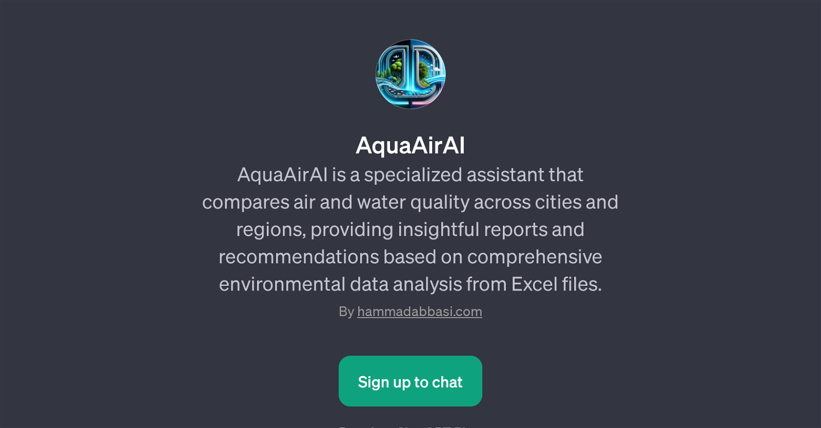 AquaAirAI website