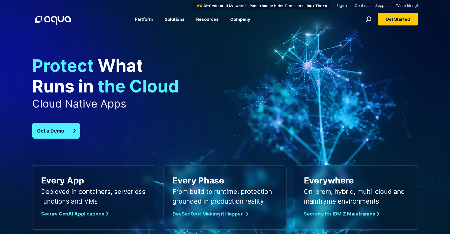 Aquasec website