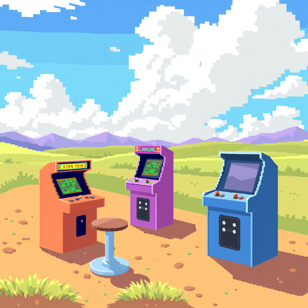 Arcade game generator website