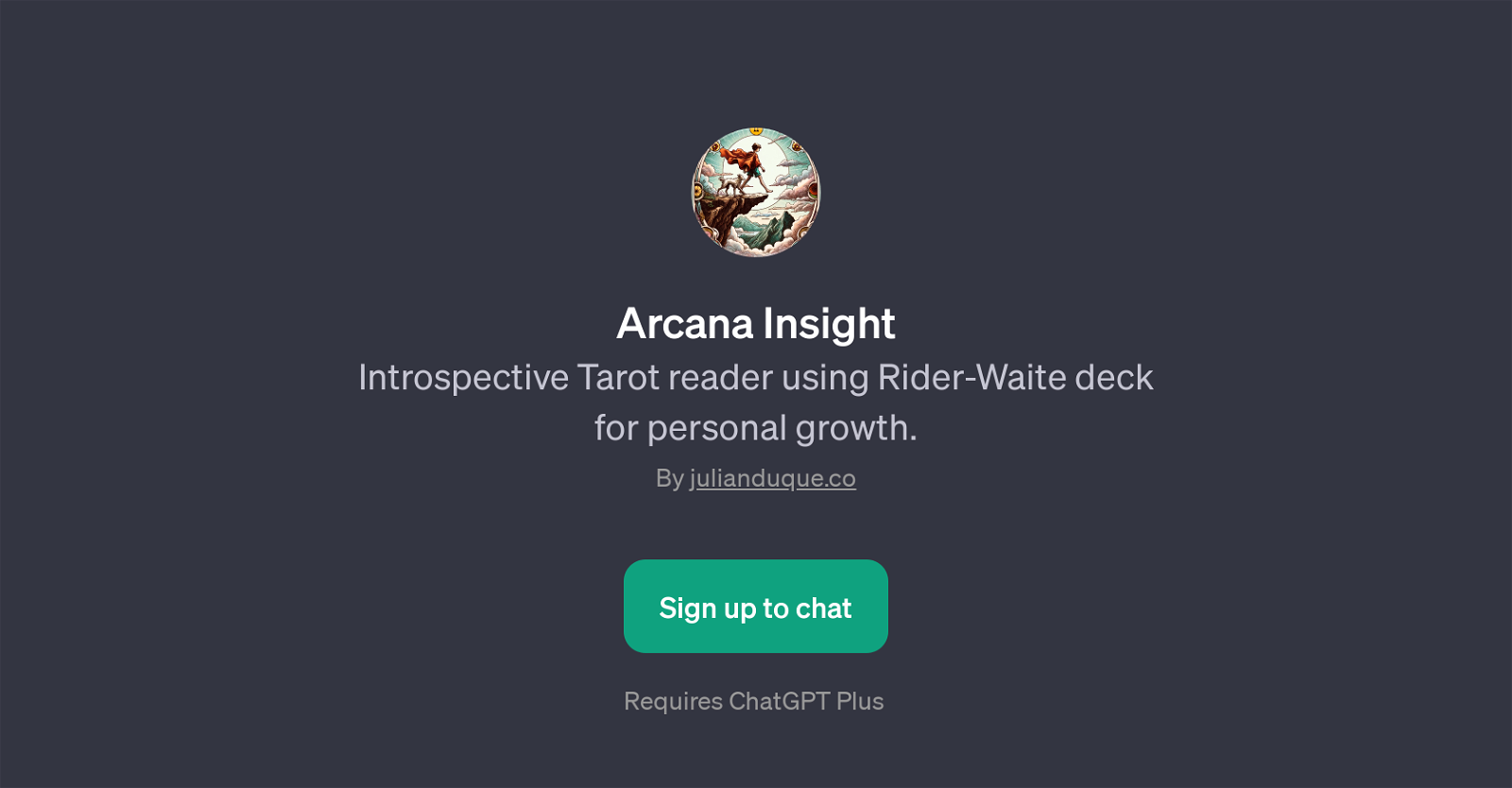 Arcana Insight website
