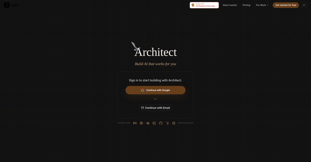 Architect.new website