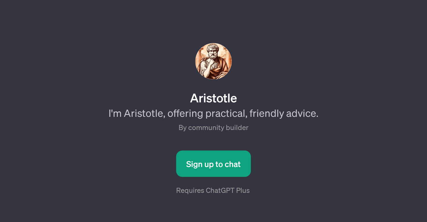 Aristotle GPT website