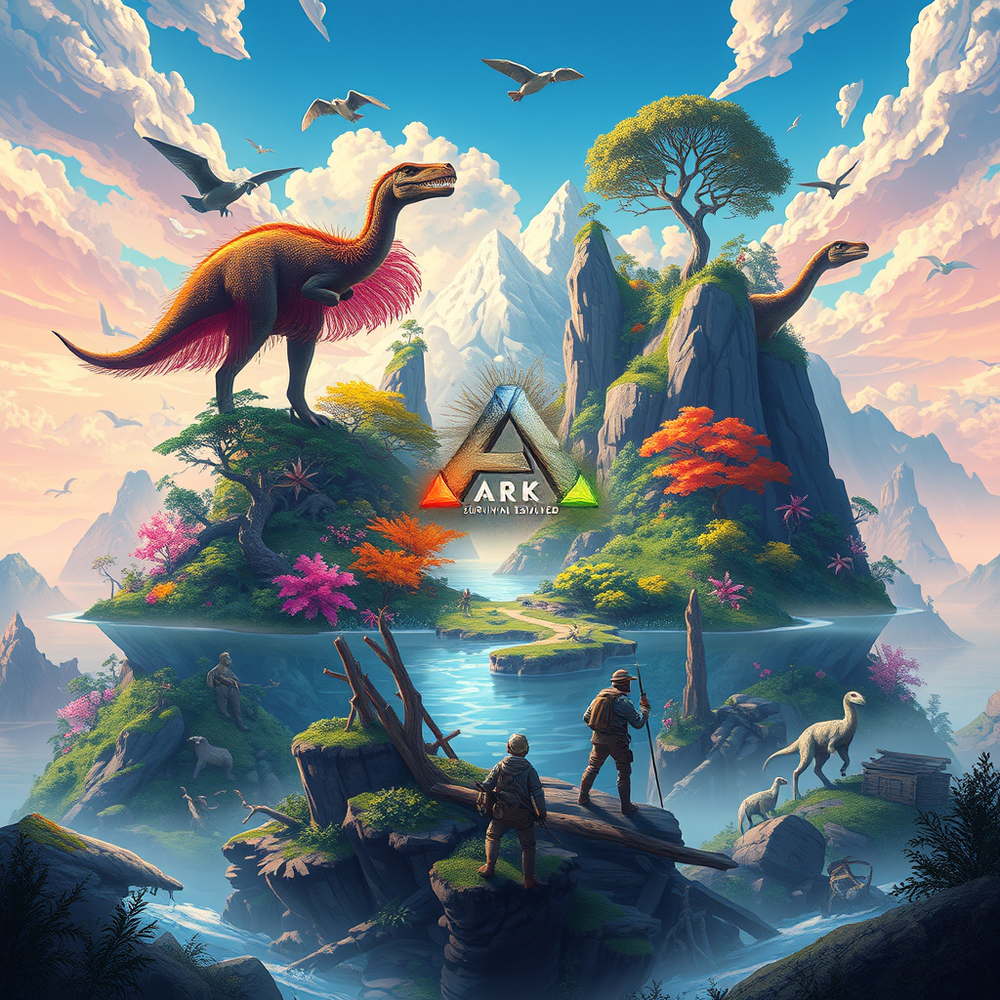 ark survival evolved illustration website