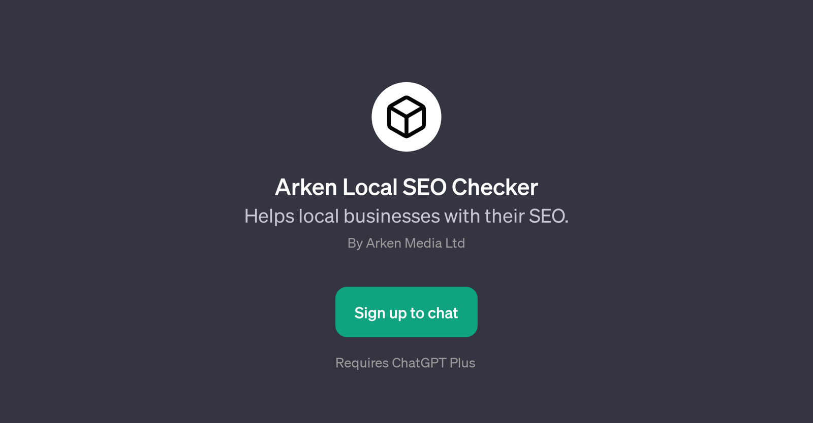 Arken Local SEO Checker website