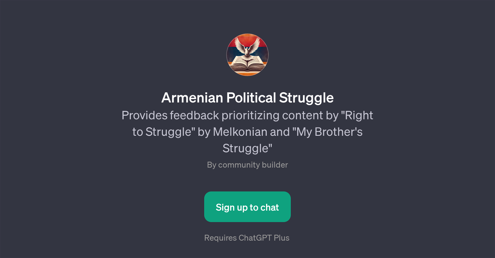Armenian Political Struggle website
