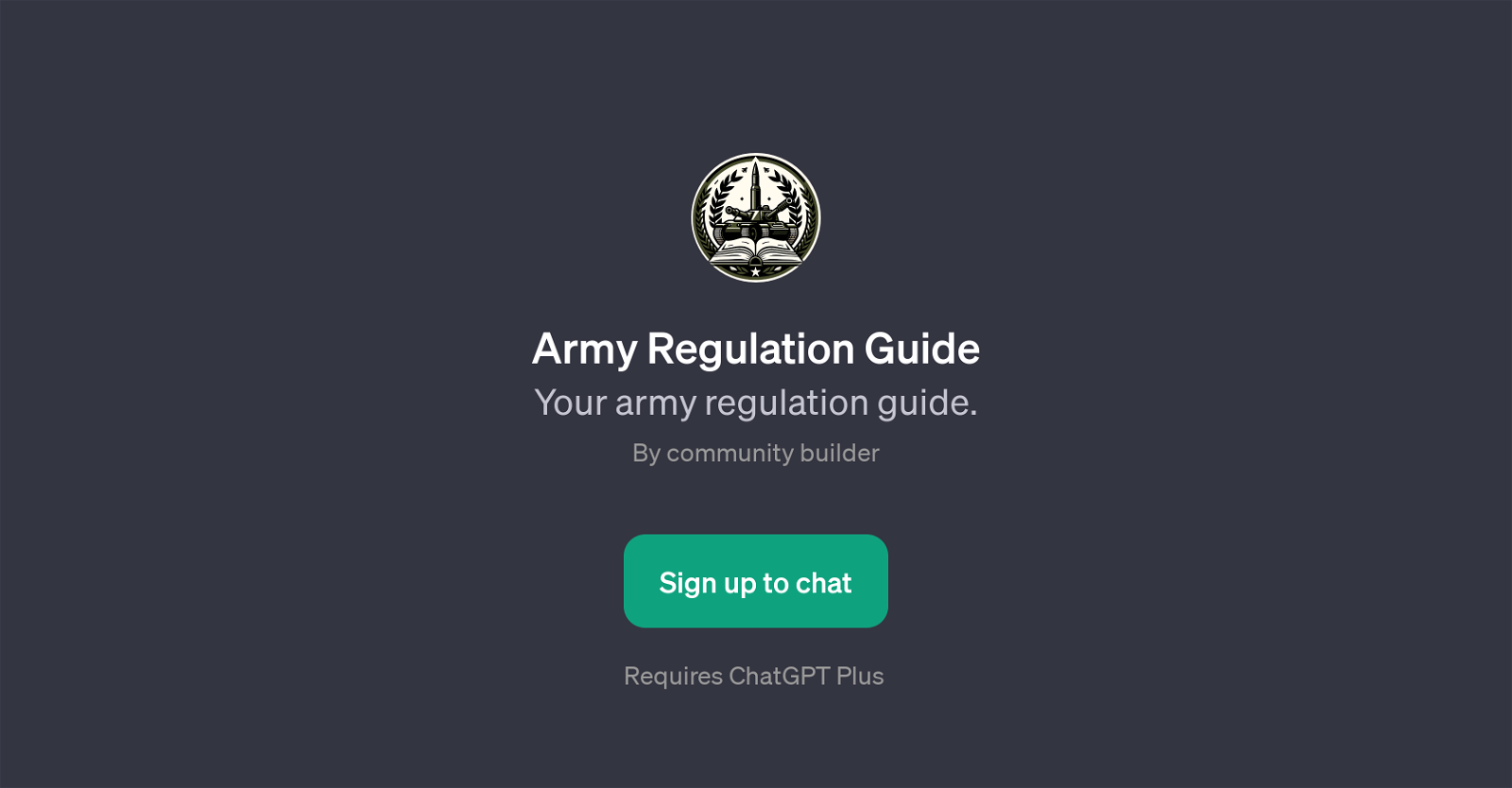 Army Regulation Guide website