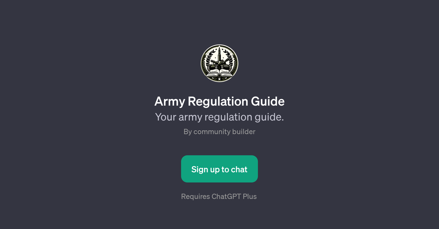 Army Regulation Guide website