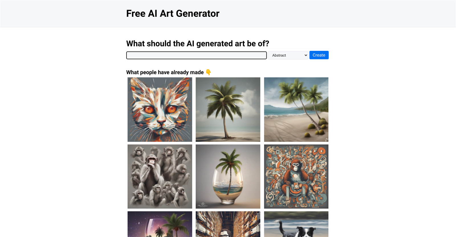 Art AI PhotoShoot website