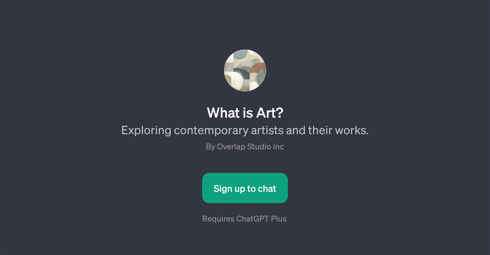 Art and Artist Explorer website