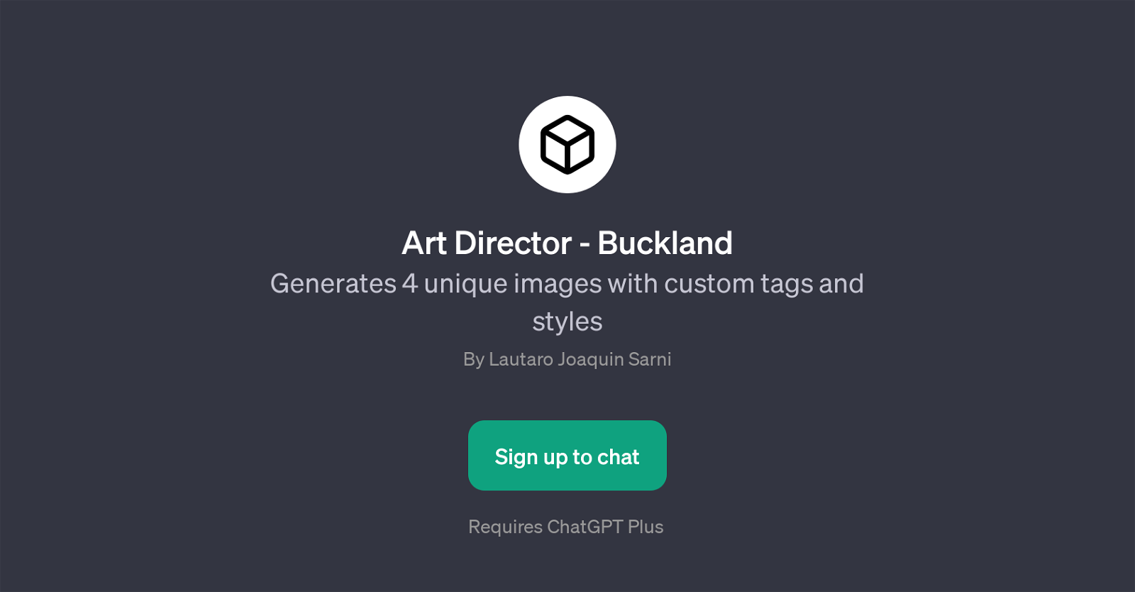 Art Director - Buckland website