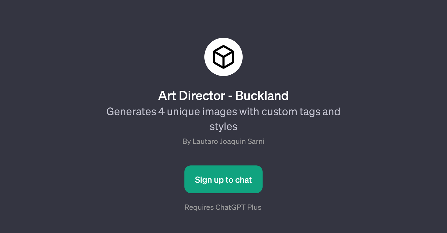 Art Director - Buckland website