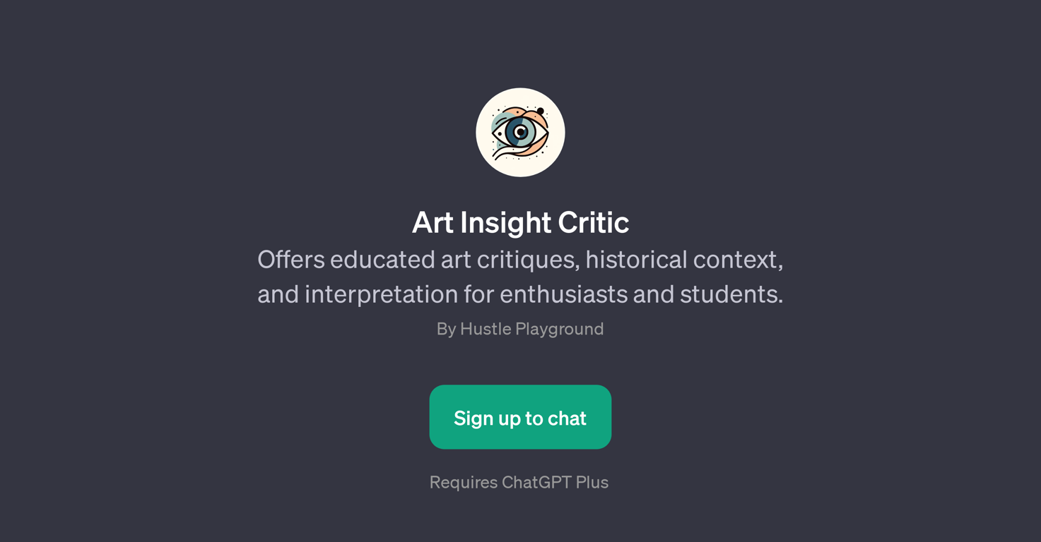 Art Insight Critic website