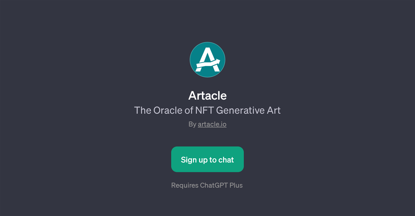 Artacle website
