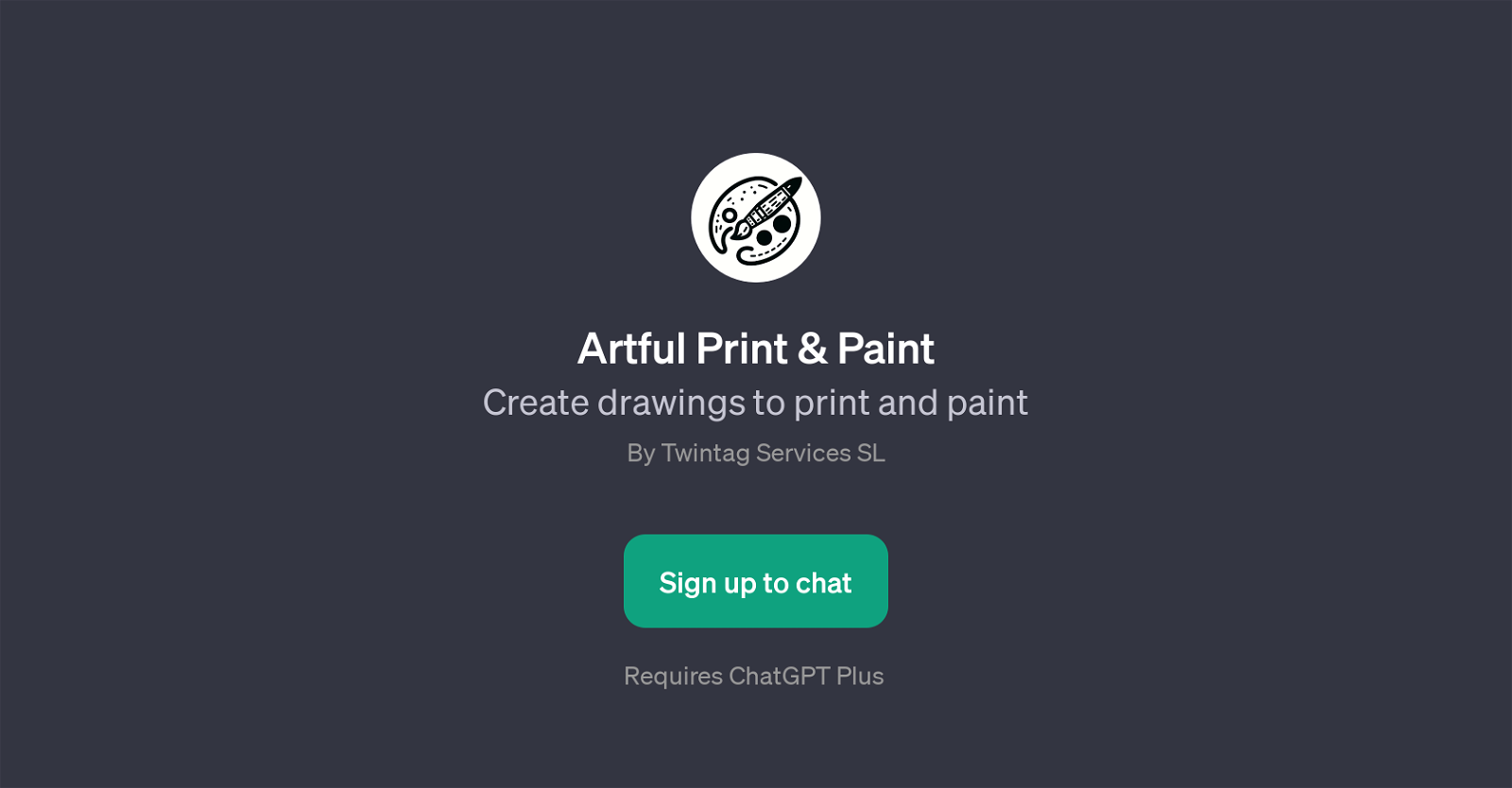 Artful Print & Paint website