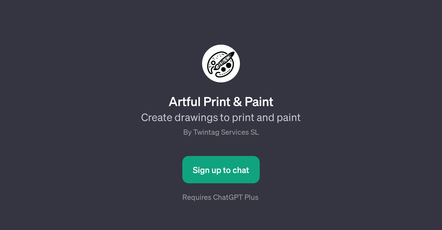 Artful Print & Paint website