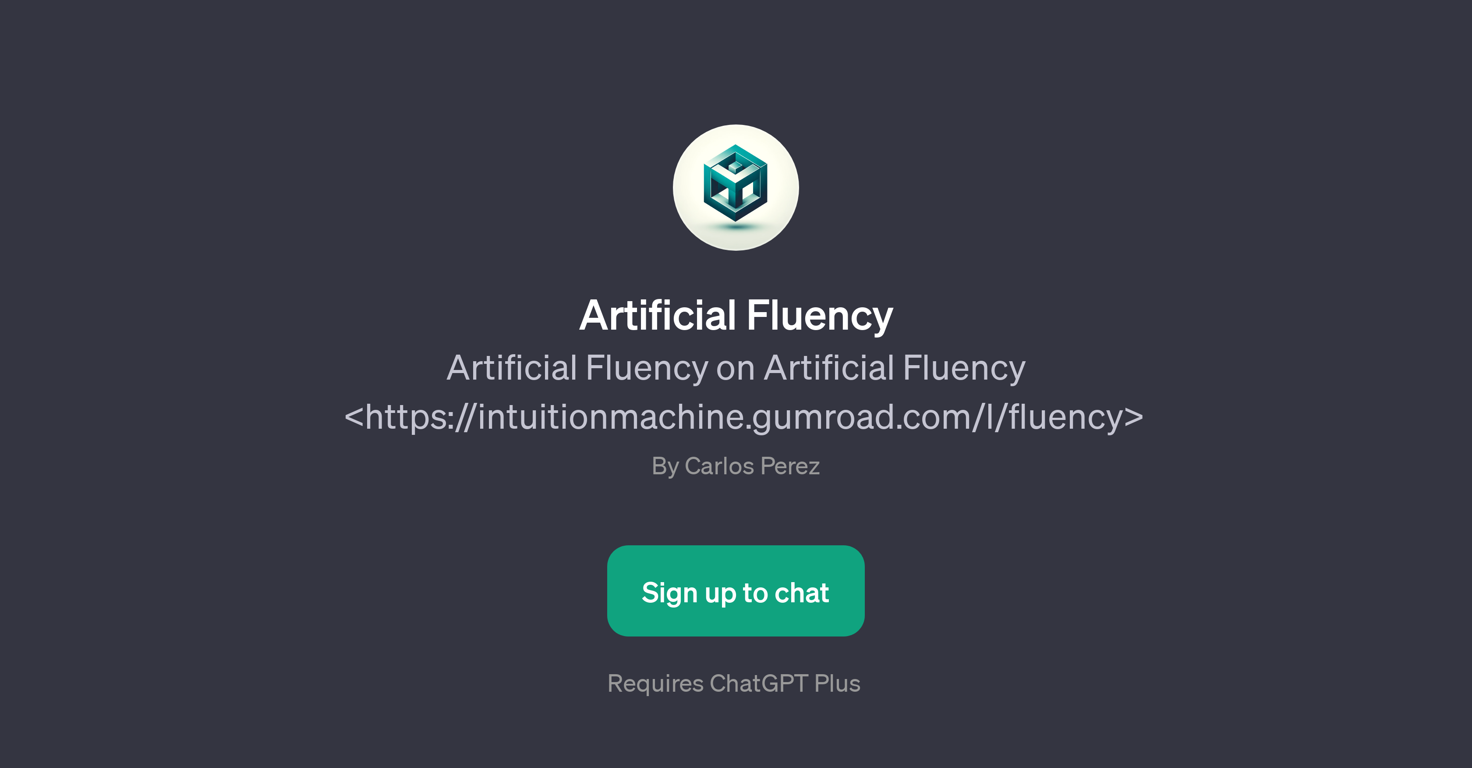 Artificial Fluency website
