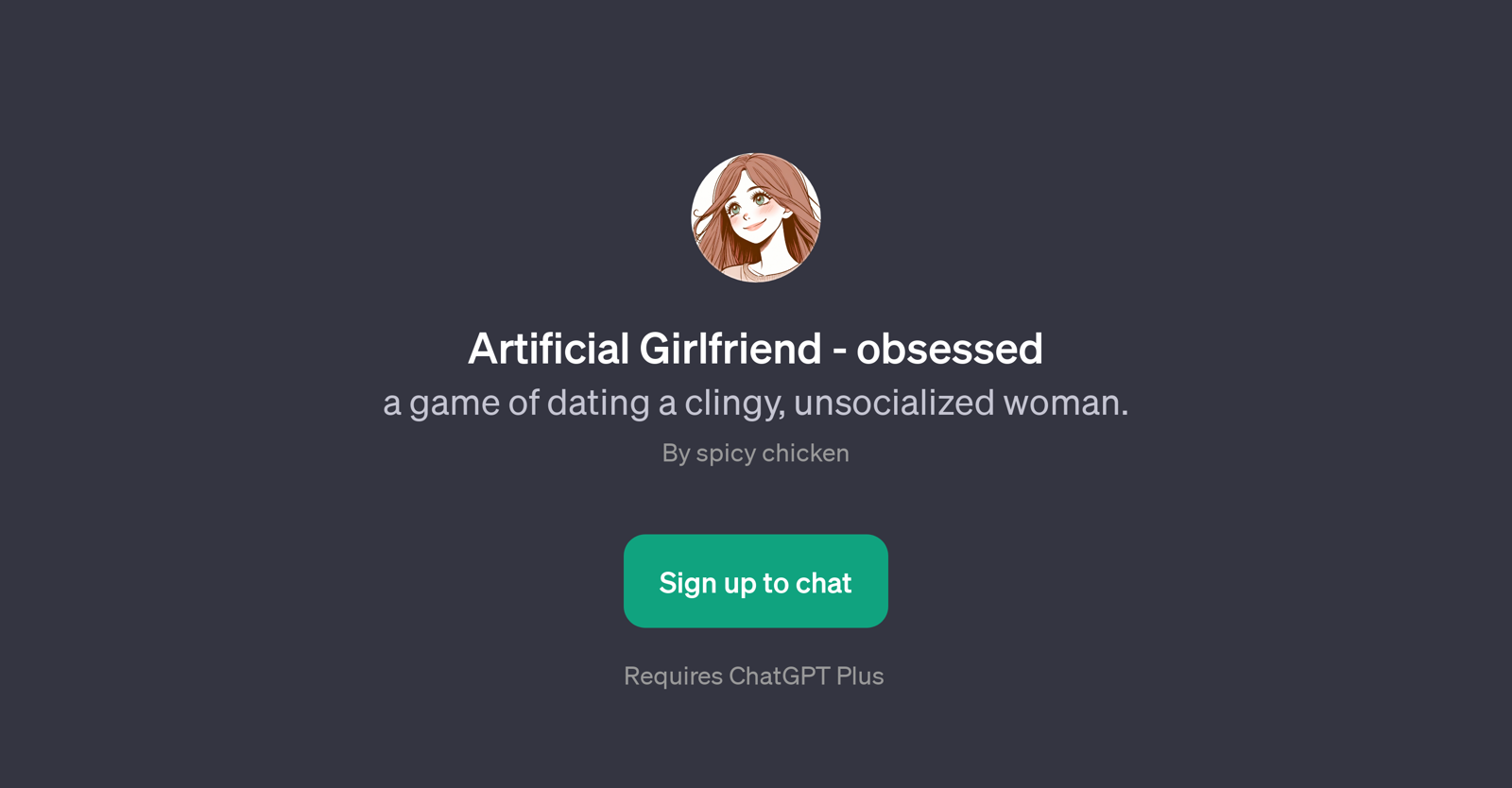 Artificial Girlfriend - Obsessed website