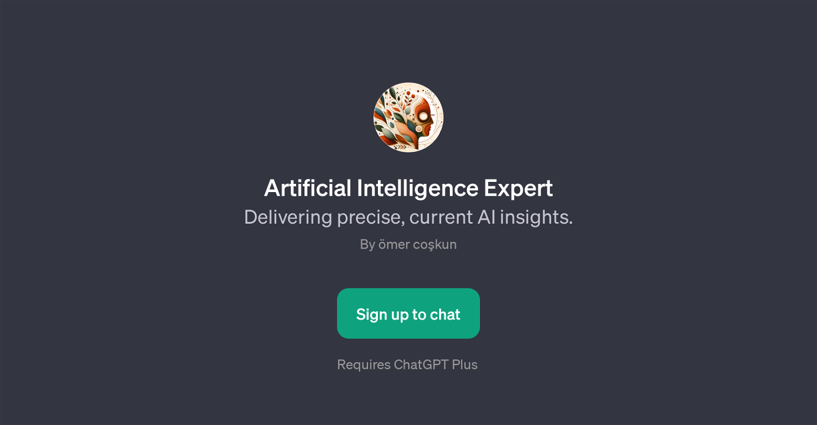 Artificial Intelligence Expert website