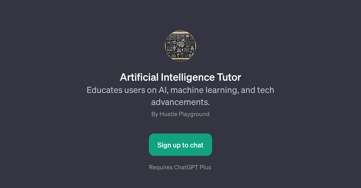 Artificial Intelligence Tutor website