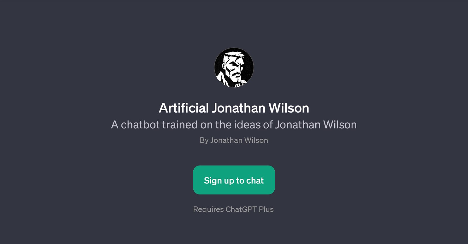 Artificial Jonathan Wilson website