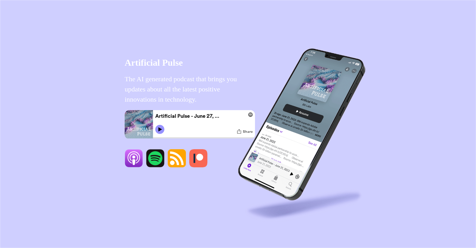 Artificial Pulse website