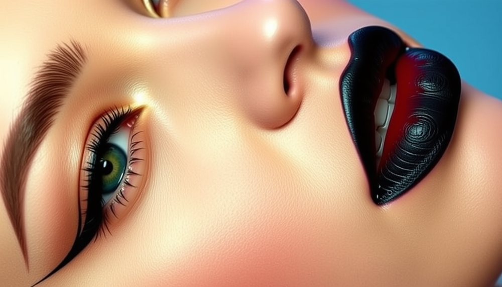 Artistic make-up close-ups, MUA Influencer style website