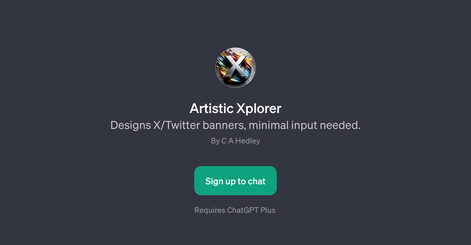 Artistic Xplorer website
