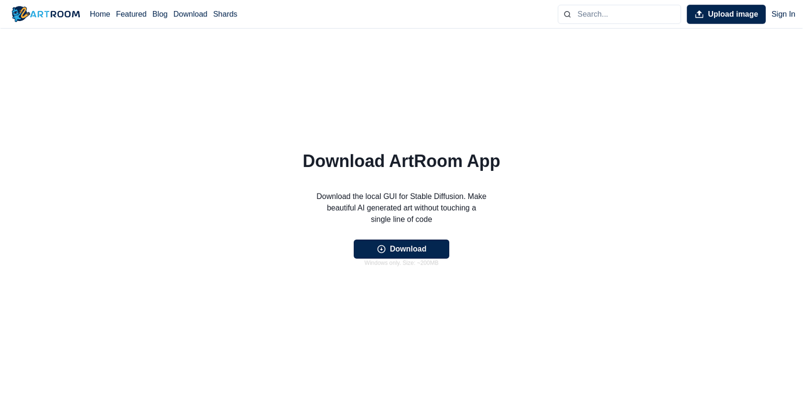 Artroom website