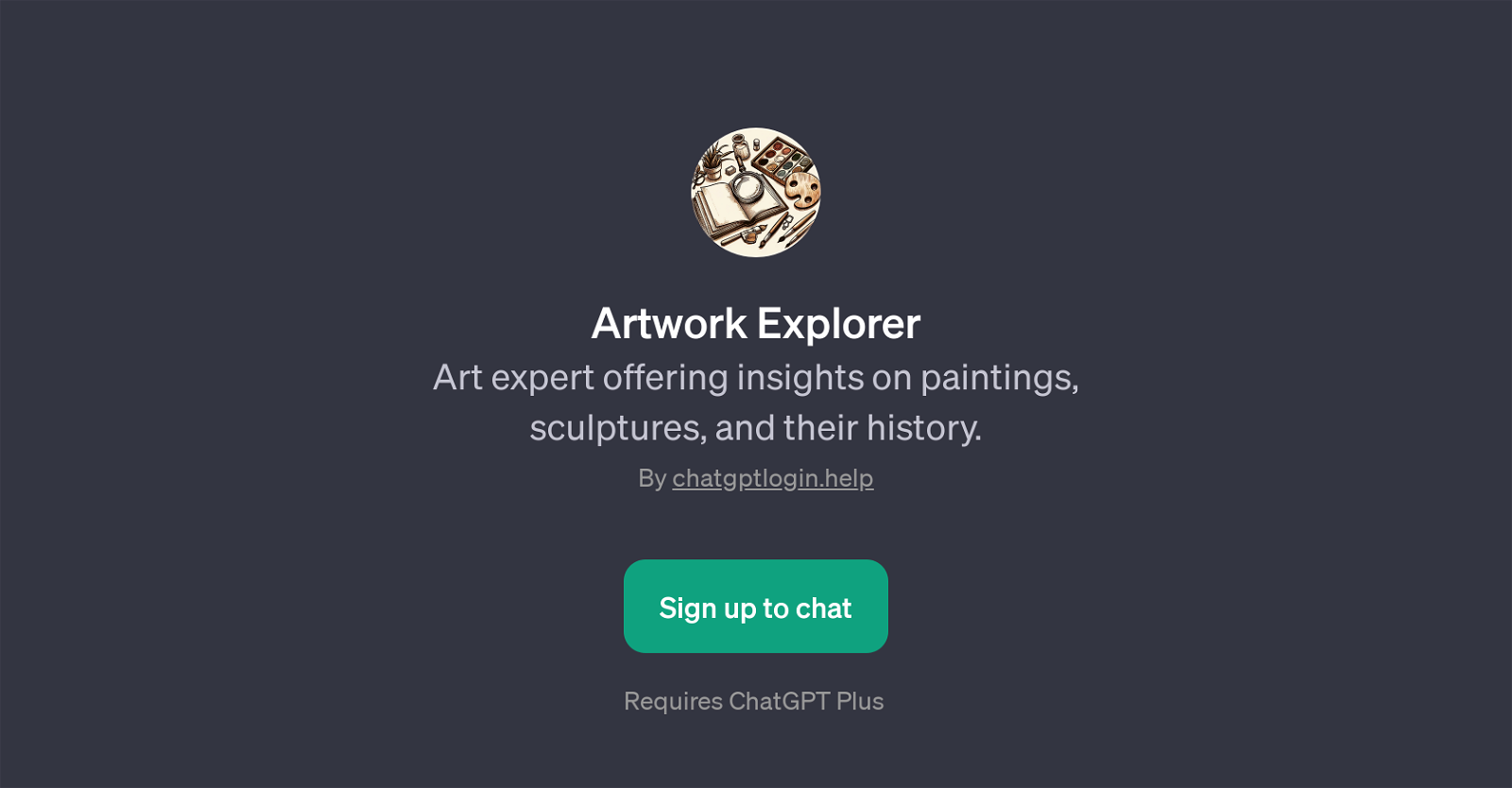 Artwork Explorer website