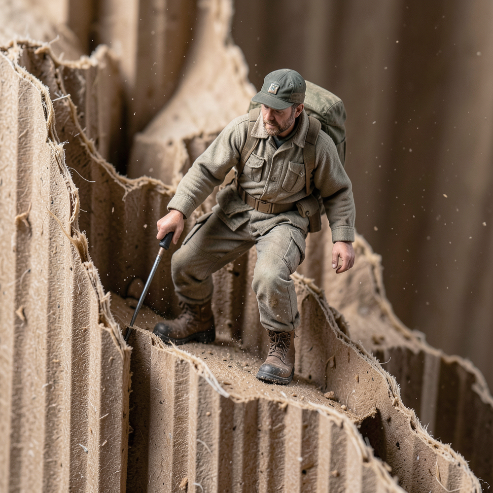 Ascent Through the Corrugated Cliffs website