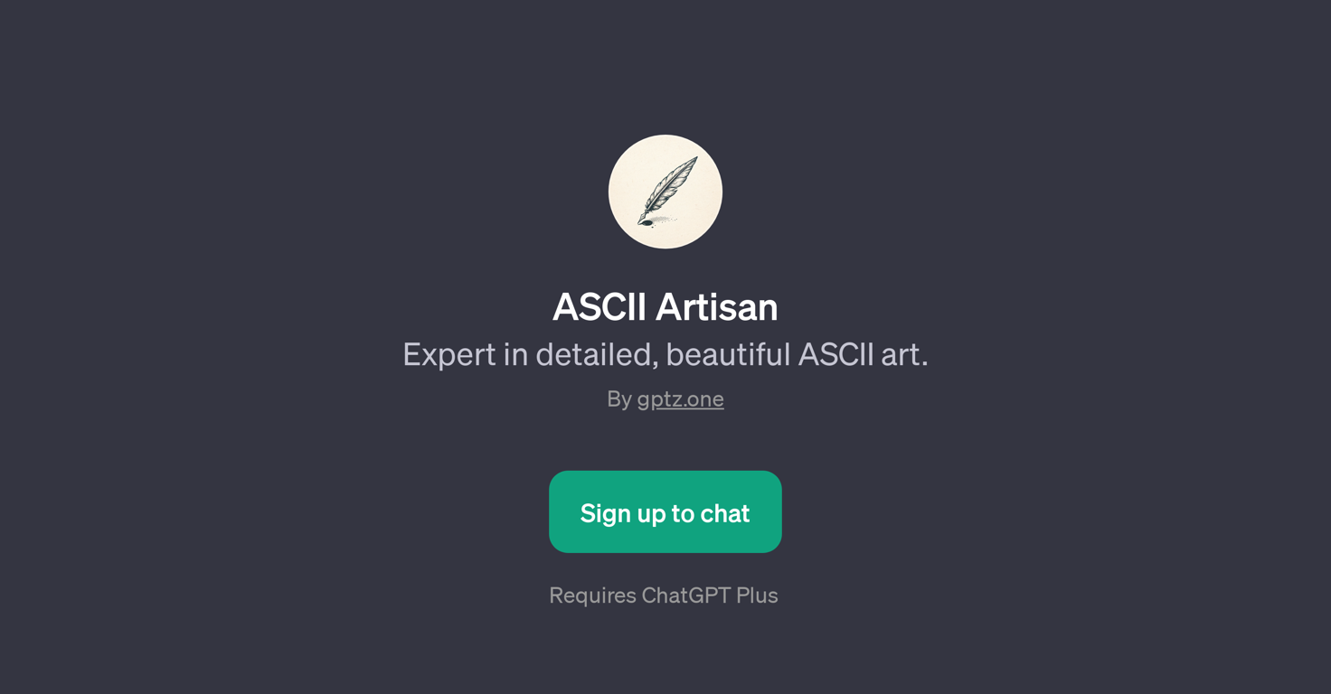 ASCII Artisan website