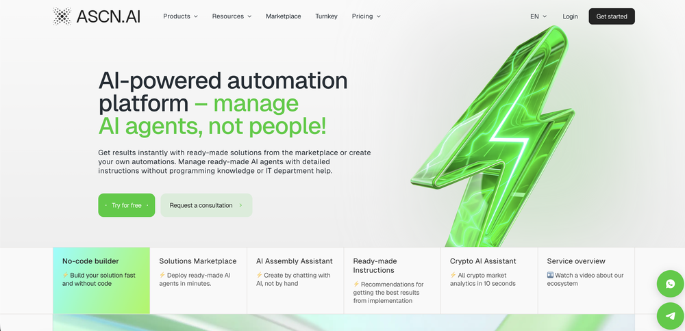 ASCN.AI website