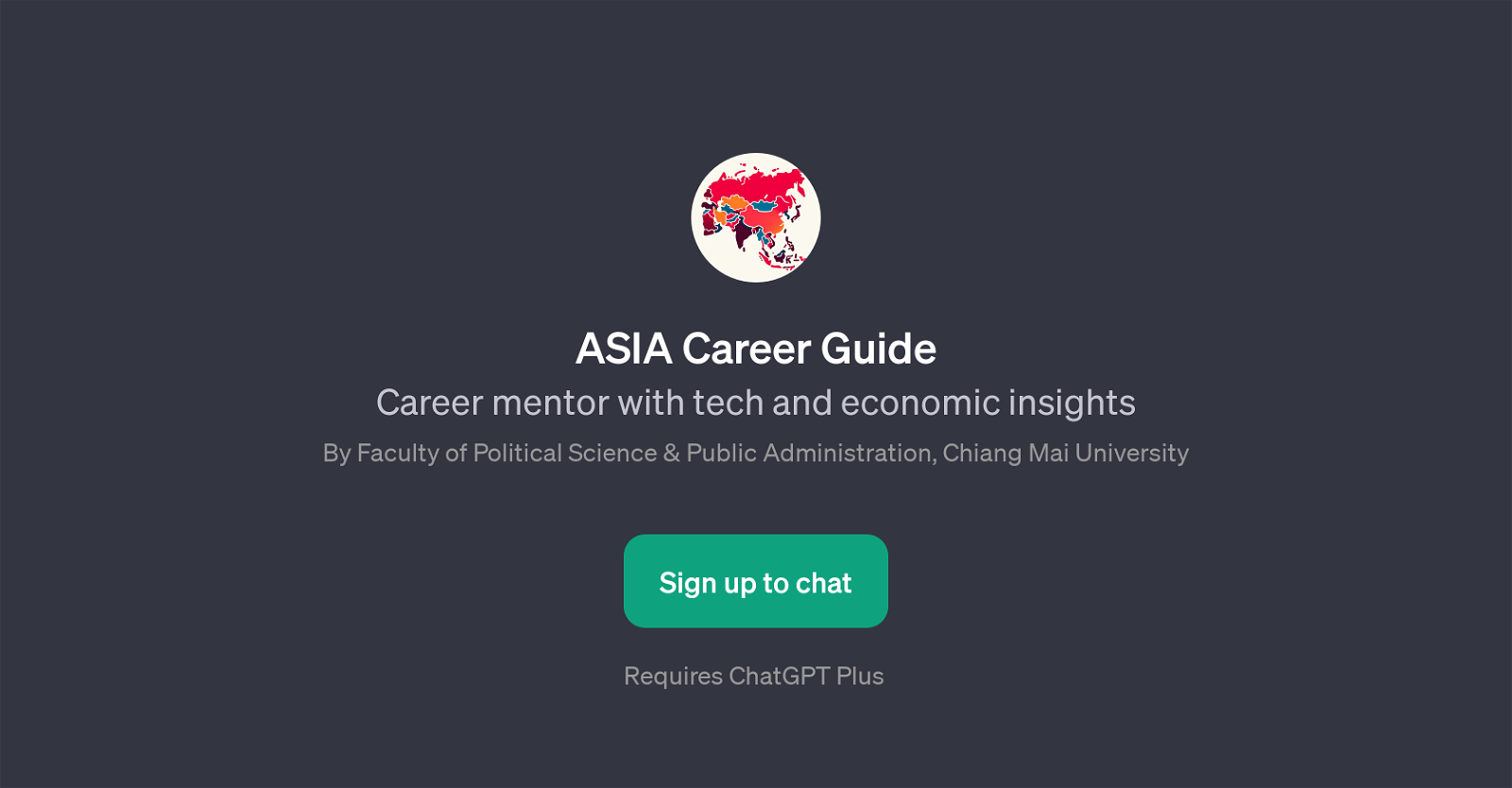ASIA Career Guide website